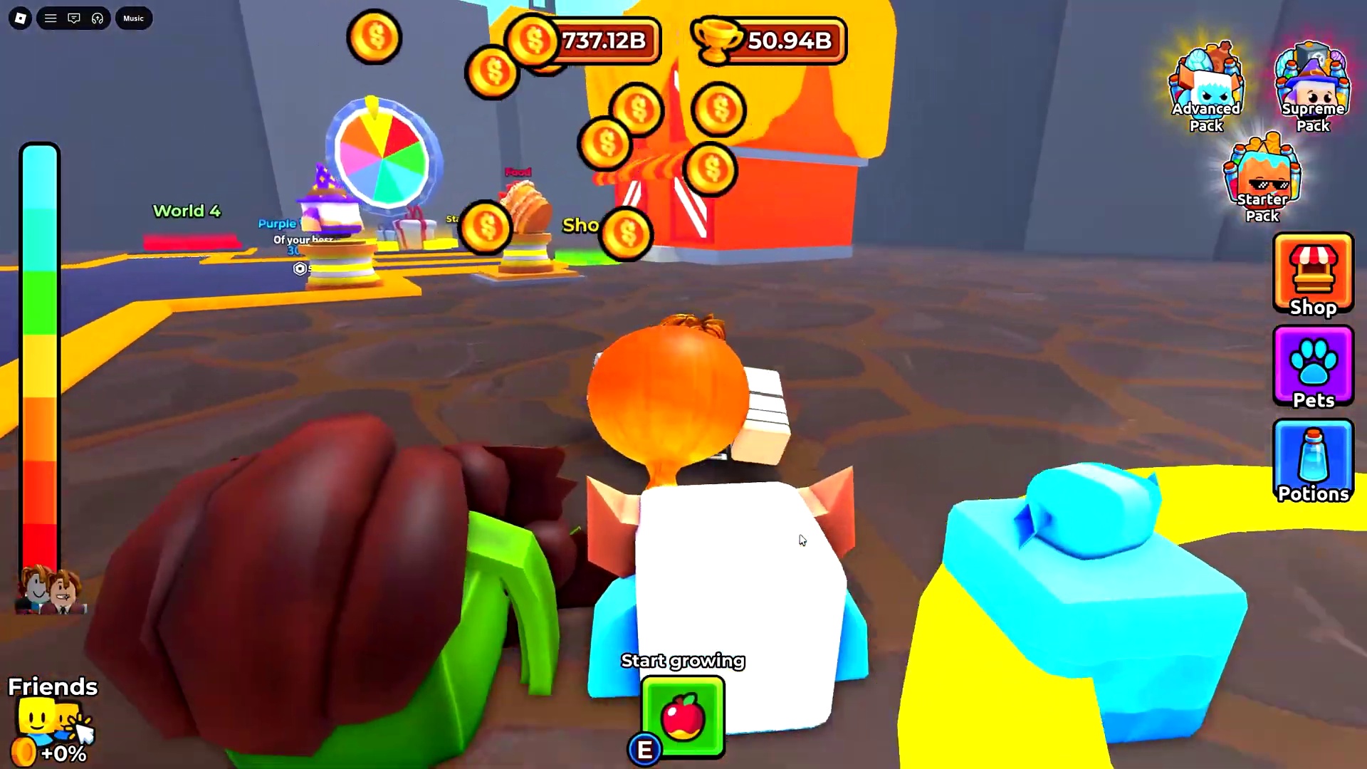 World 2's Challenges: Escalating Fruits and Veggies